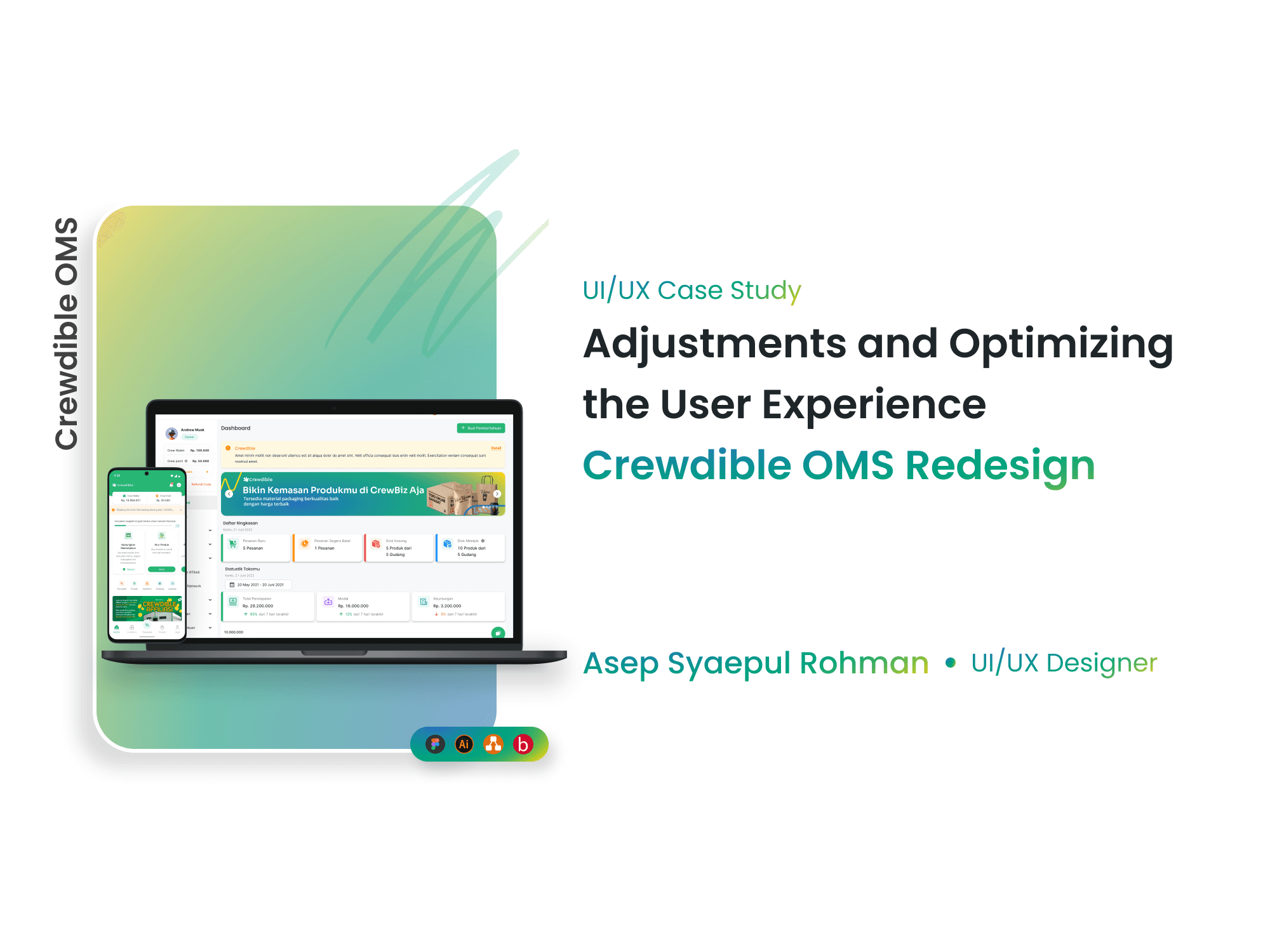 Crewdible OMS Redesign